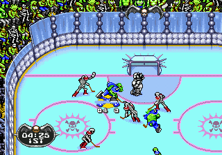 Скриншот игры Mutant League Hockey